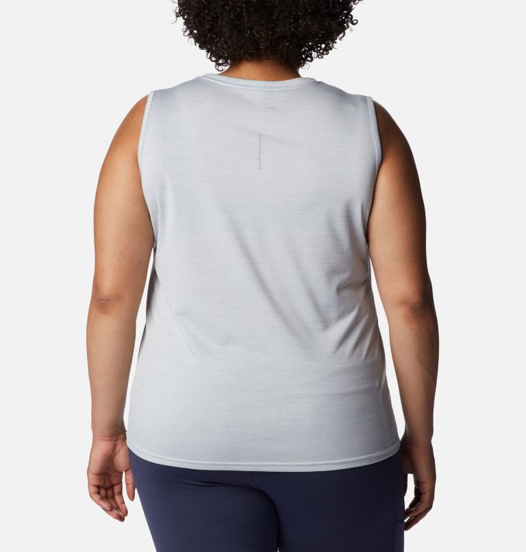 Women's Alpine Chill Zero Tank - Plus Size, Color: White Heather, image 2
