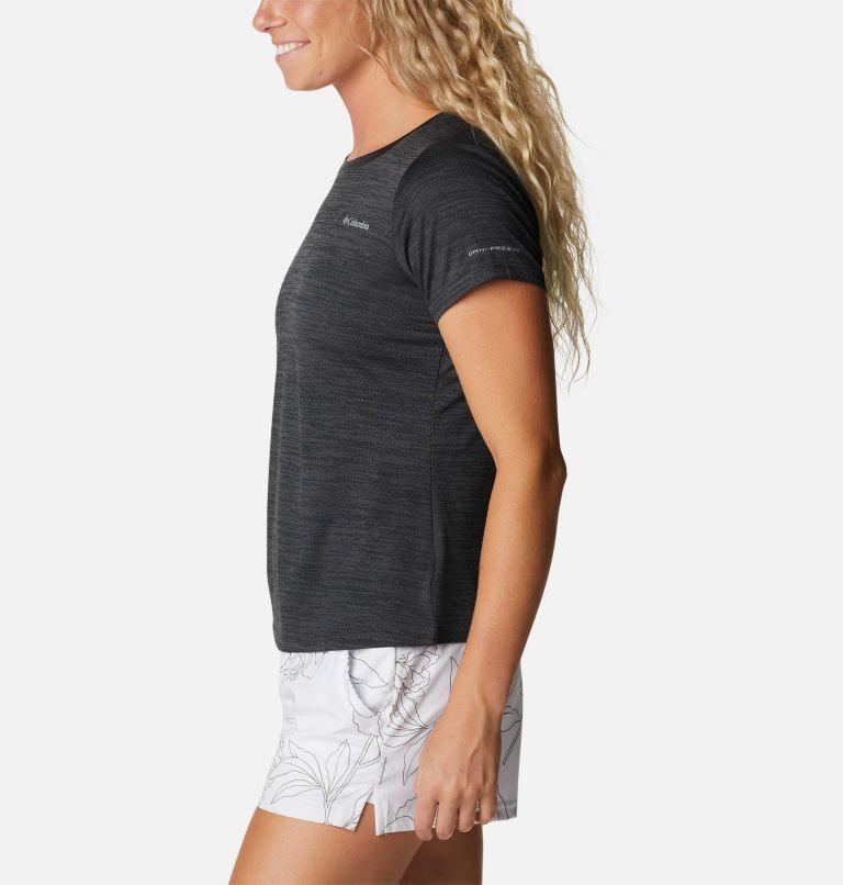 T-shirt à manches courtes Alpine Chill Zero Femme, Color: Black Heather, image 3