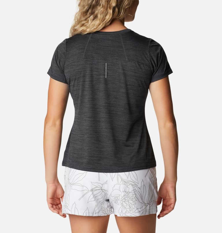 Thumbnail: Women's Alpine Chill Zero Short Sleeve Shirt, Color: Black Heather, image 2