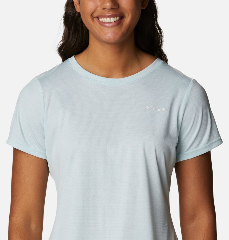 T-shirt à manches courtes Alpine Chill Zero Femme, Color: Icy Morn Heather, image 4
