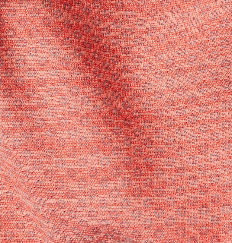 Alpine Chill Zero Short Sleeve Tee | 676 | 1X, Color: Red Hibiscus Heather, image 7