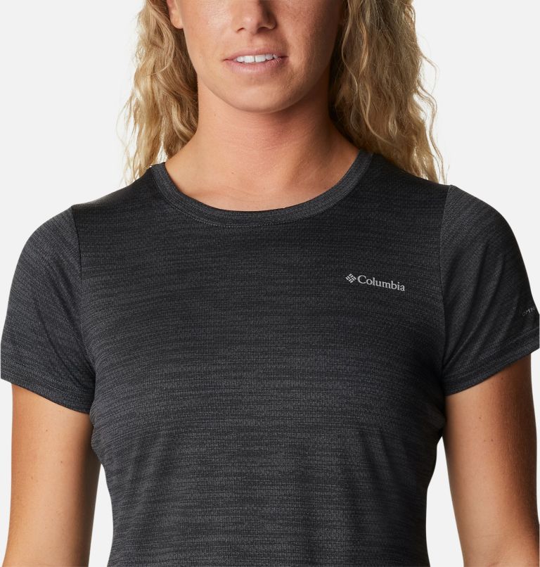 Women’s Alpine Chill Zero Technical T-Shirt, Color: Black Heather, image 4