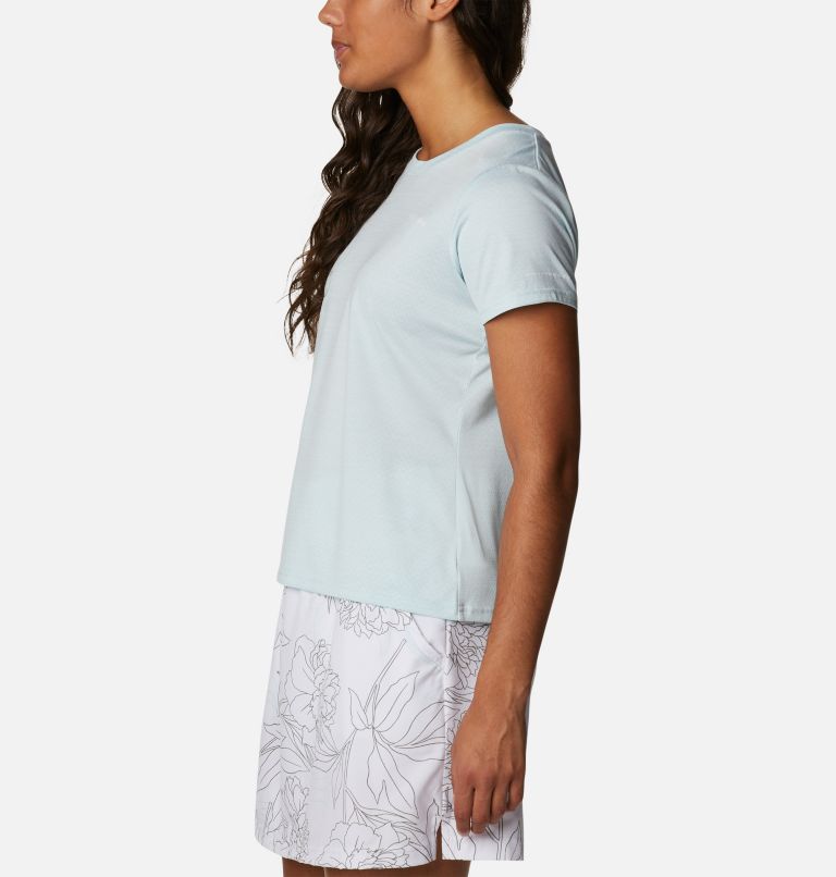 Camiseta técnica Alpine Chill Zero para mujer, Color: Icy Morn Heather, image 3