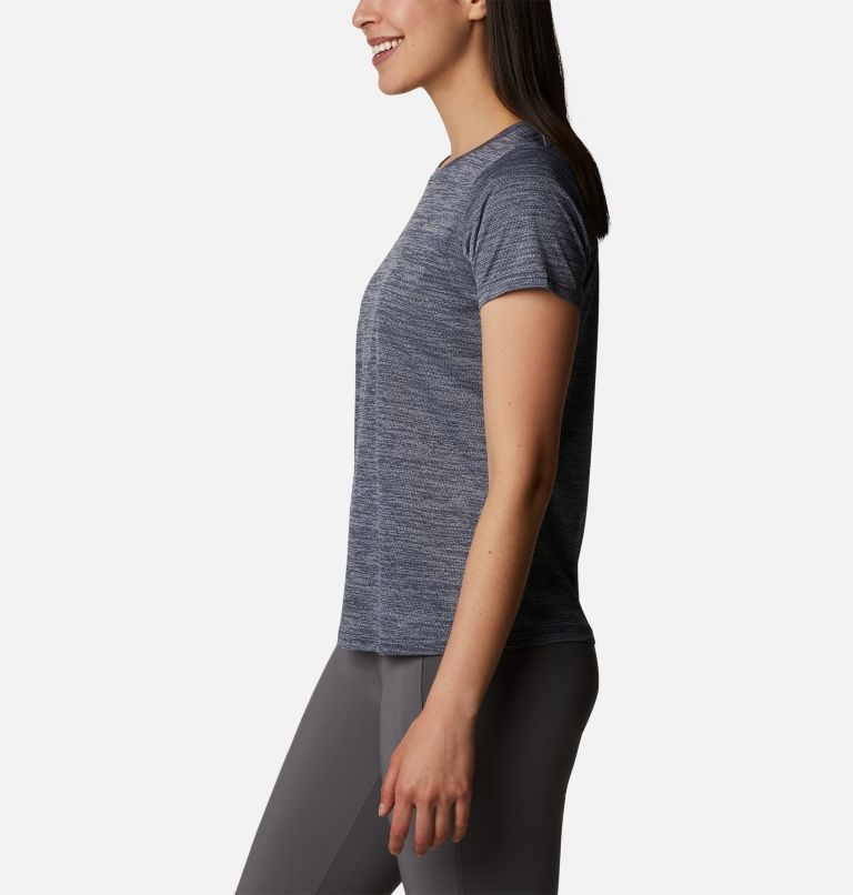 Alpine Chill Zero Short Sleeve Tee | 466 | S, Color: Nocturnal Heather, image 3
