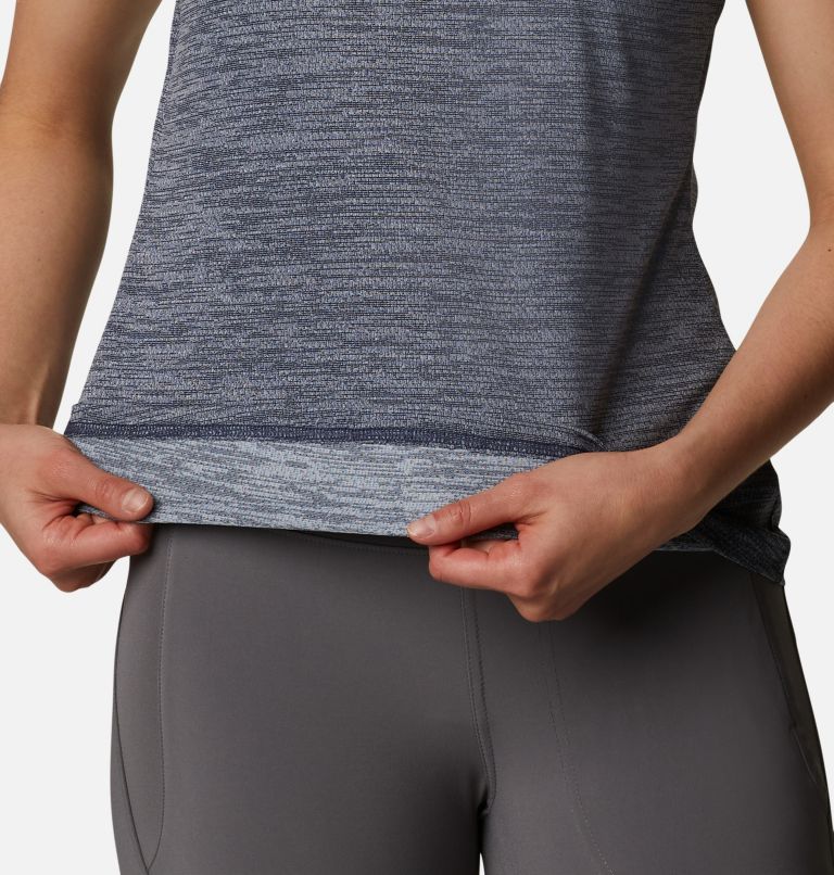 Alpine Chill Zero Short Sleeve Tee | 466 | S, Color: Nocturnal Heather, image 6