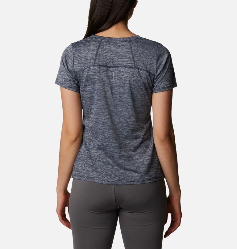 Alpine Chill Zero Short Sleeve Tee | 466 | S, Color: Nocturnal Heather, image 2