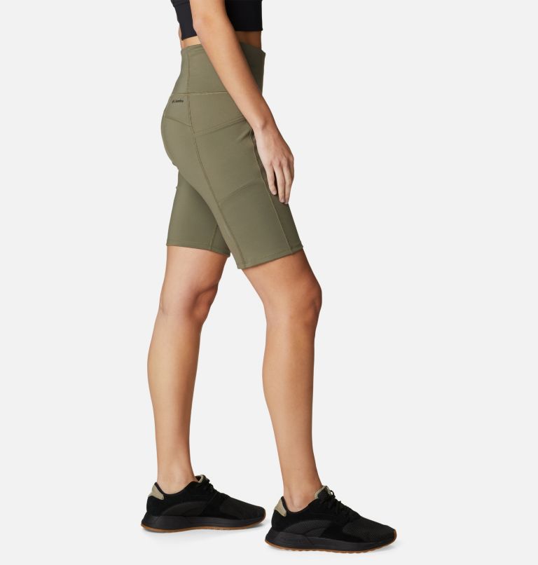 Thumbnail: Women’s Windgates Legging Shorts, Color: Stone Green, image 6