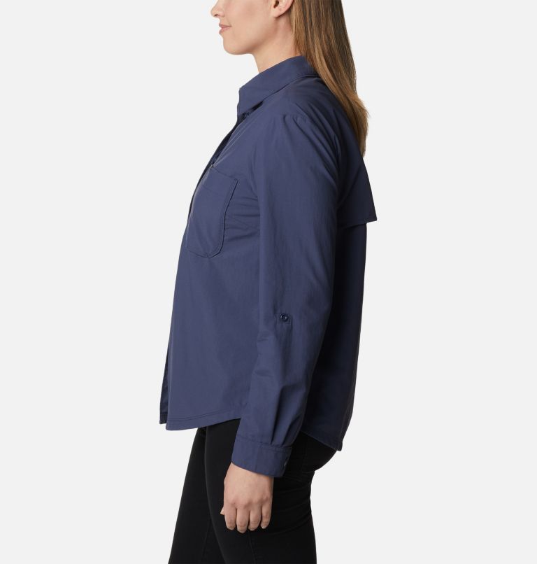 Chemise à manches longues Coral Ridge Femme, Color: Nocturnal, image 3