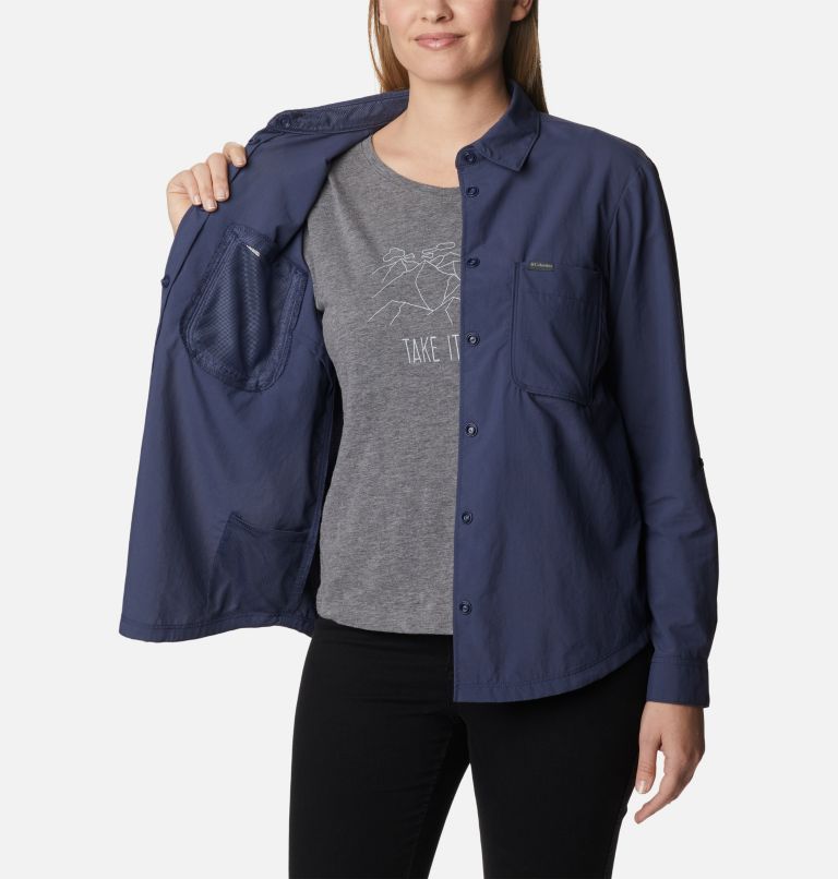 Chemise à manches longues Coral Ridge Femme, Color: Nocturnal, image 6