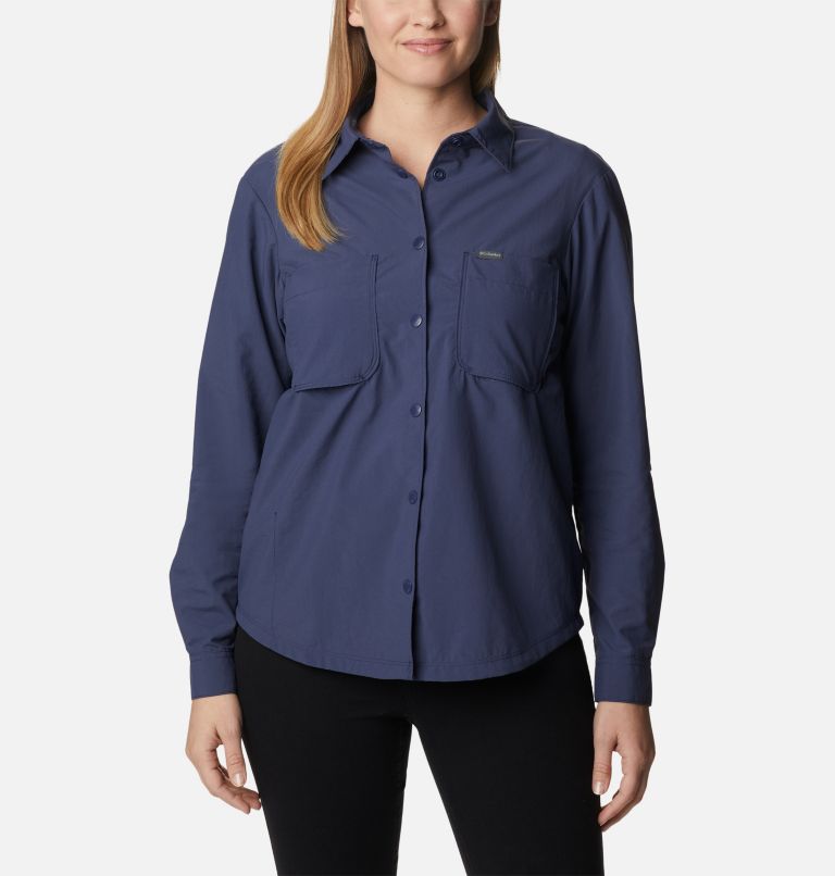 Chemise à manches longues Coral Ridge Femme, Color: Nocturnal, image 1