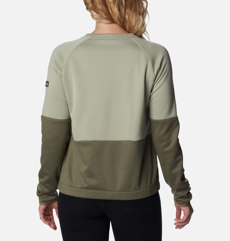 Thumbnail: Women’s Windgates Sweatshirt, Color: Safari, Stone Green, image 2