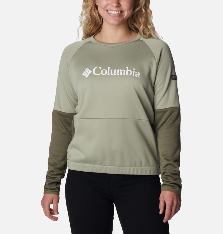 Thumbnail: Windgates Sweatshirt für Frauen, Color: Safari, Stone Green, image 1