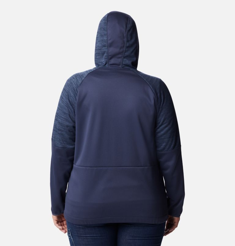 Women's Windgates Full Zip Fleece Jacket - Plus Size, Color: Nocturnal, Nocturnal Heather, image 2