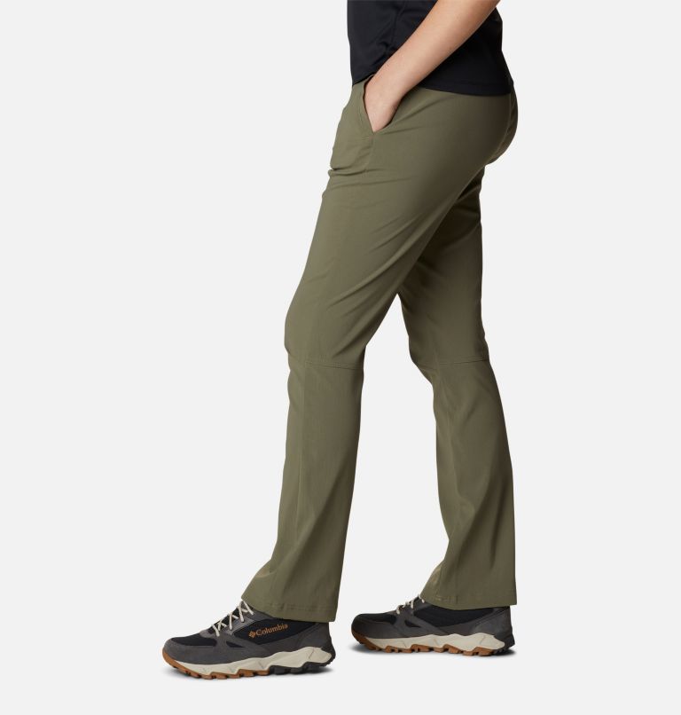 Thumbnail: Pantalon On The Go Femme, Color: Stone Green, image 3