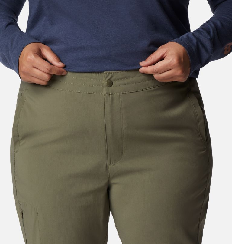 Pantalon On The Go Femme - Grandes tailles, Color: Stone Green, image 4