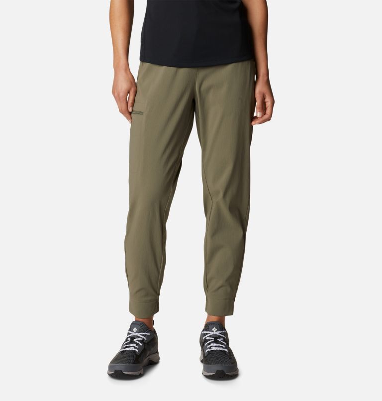 Women's On The Go Joggers, Color: Stone Green, image 1