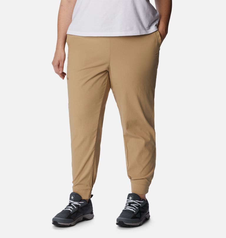 Women's On The Go Joggers - Plus Size, Color: Beach, image 1