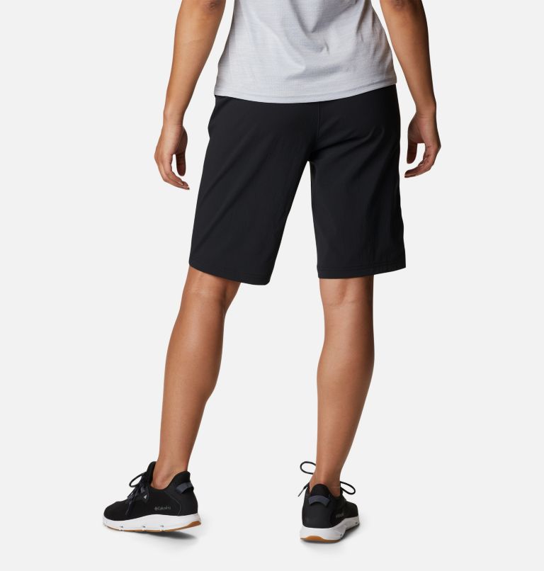 Women's On The Go Long Shorts, Color: Black, image 2