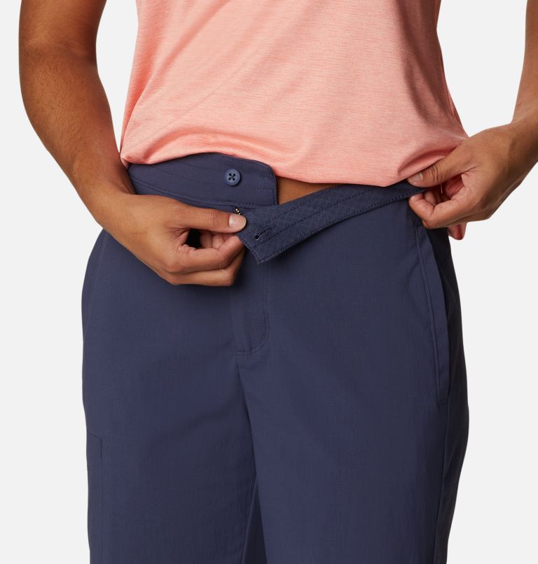 Women's On The Go Long Shorts, Color: Nocturnal