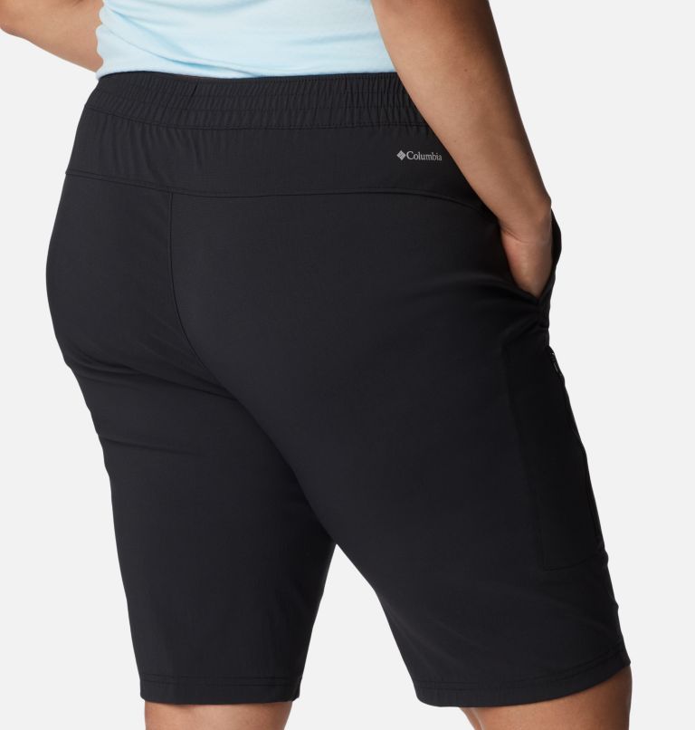 Women's On The Go Long Shorts - Plus Size, Color: Black, image 5