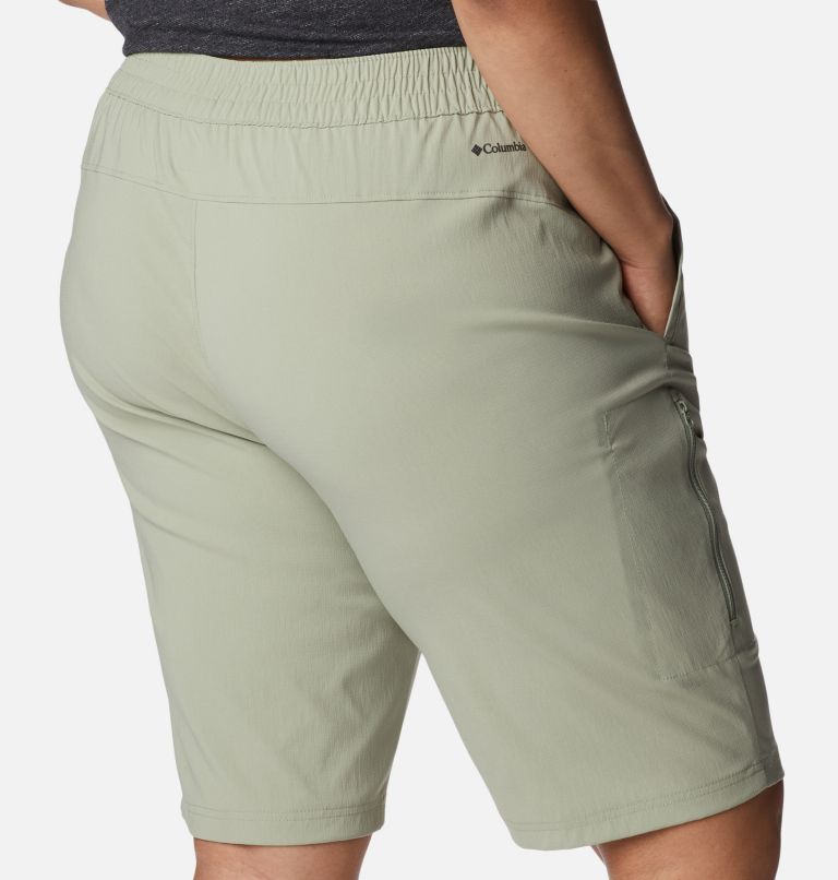 Women's On The Go Long Shorts - Plus Size, Color: Safari