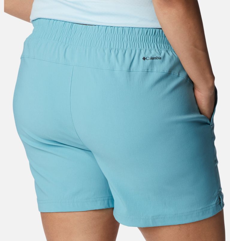 Women's On The Go Shorts - Plus Size, Color: Sea Wave, image 5