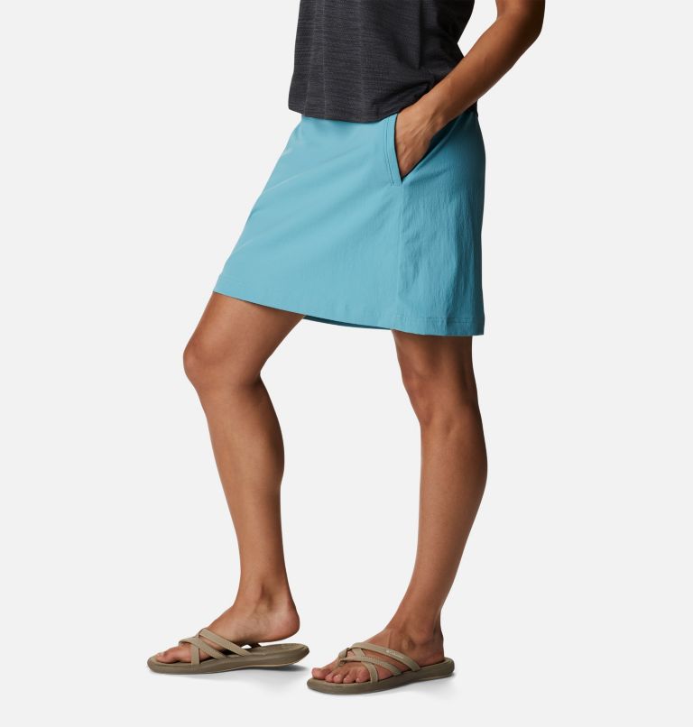 Jupe-short On The Go Femme, Color: Sea Wave, image 3