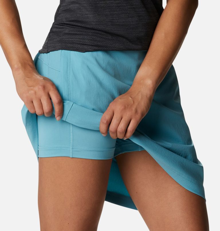 Jupe-short On The Go Femme, Color: Sea Wave, image 7