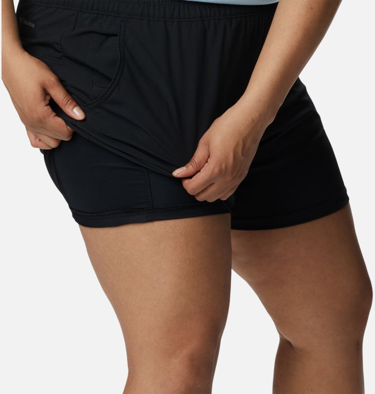 Women's Alpine Chill Zero Shorts - Plus Size, Color: Black
