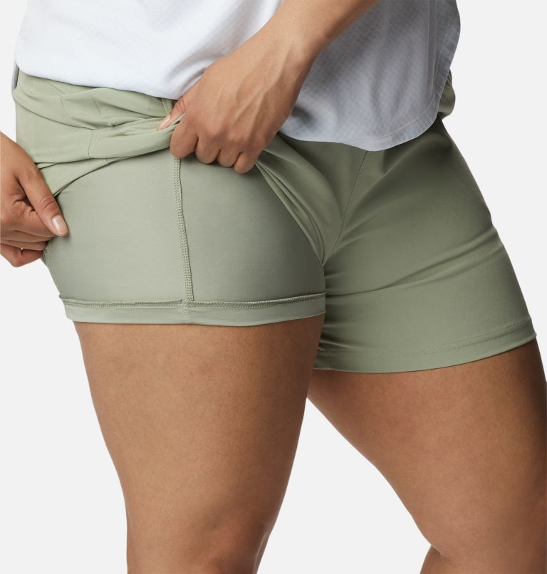 Women's Alpine Chill Zero Shorts - Plus Size, Color: Safari