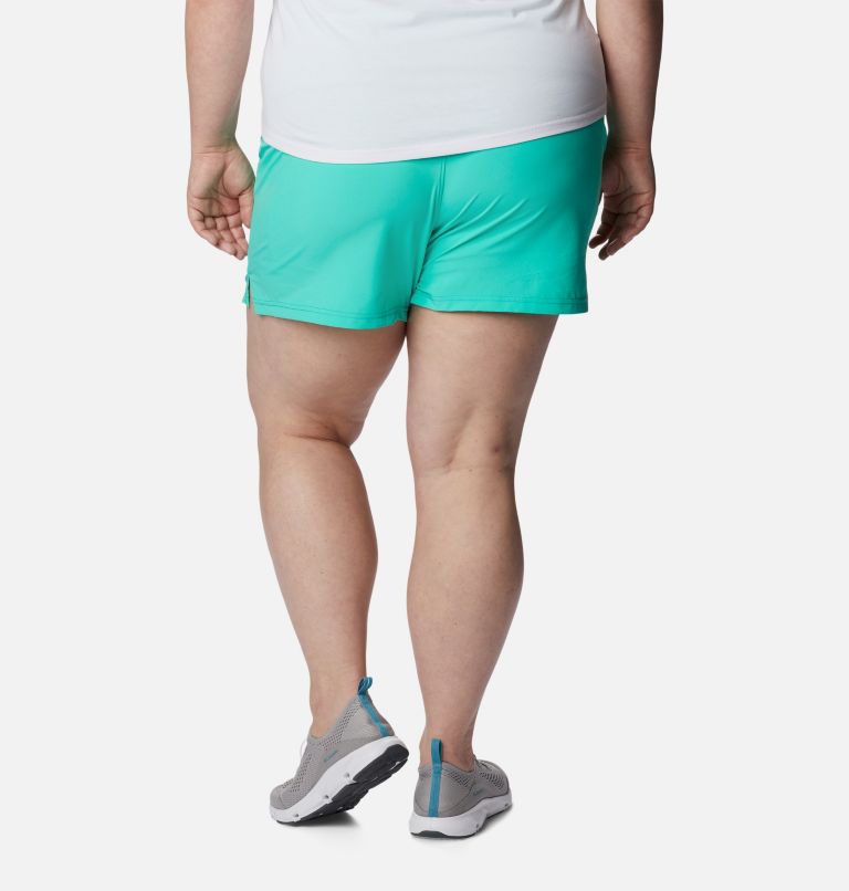 Women's Alpine Chill Zero Shorts - Plus Size, Color: Electric Turquoise