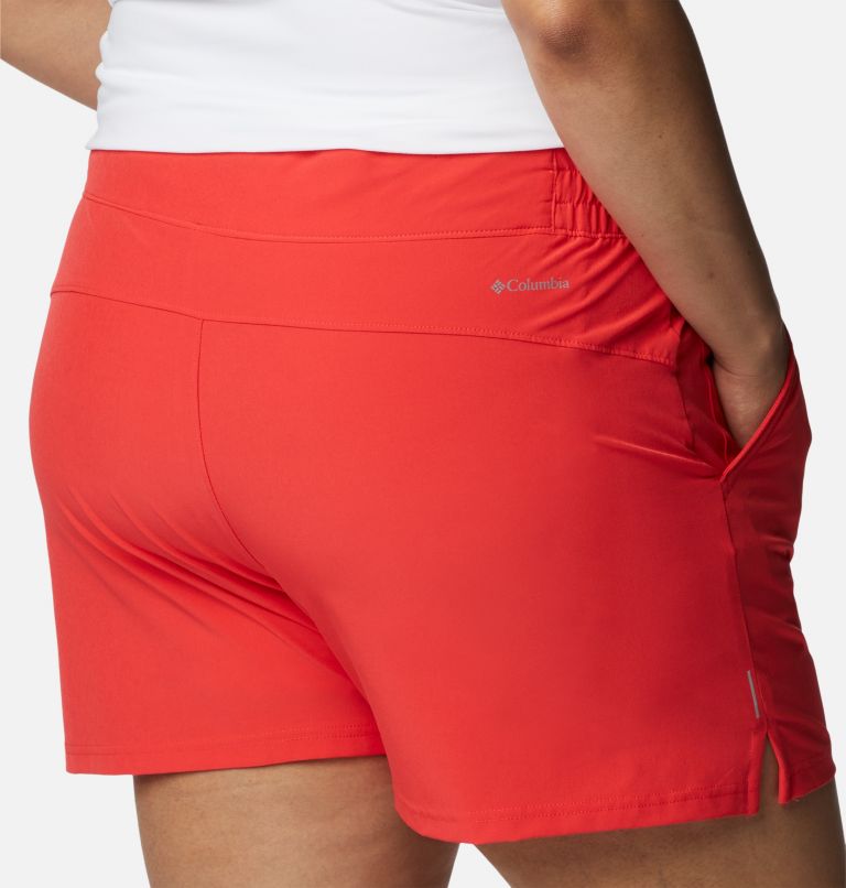 Women's Alpine Chill Zero Shorts - Plus Size, Color: Red Hibiscus