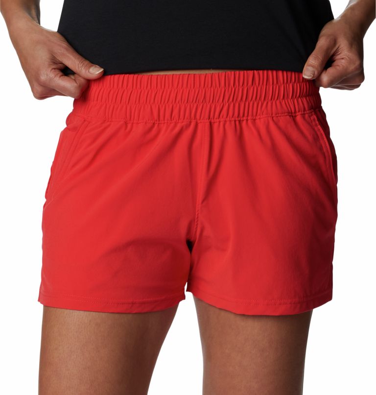 Thumbnail: Women’s Alpine Chill Zero Multisport Shorts, Color: Red Hibiscus, image 6