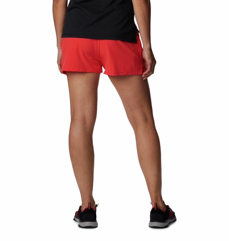 Women’s Alpine Chill Zero Multisport Shorts, Color: Red Hibiscus, image 2