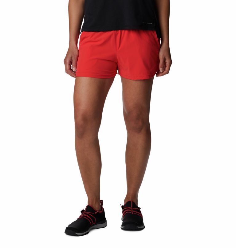 Shorts multideporte Alpine Chill Zero para mujer, Color: Red Hibiscus, image 1