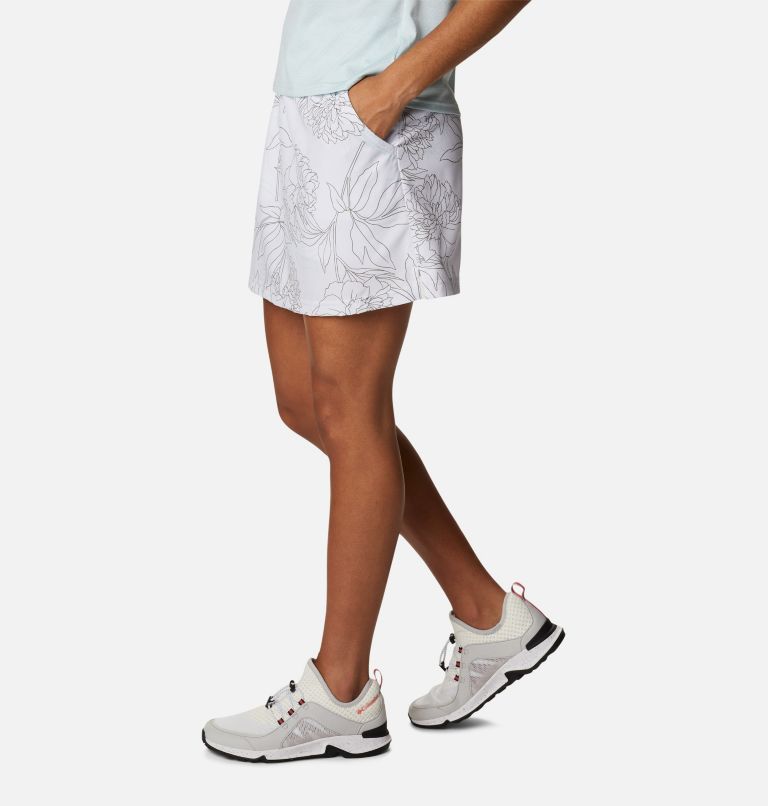 Jupe-short Alpine Chill Zero Femme, Color: White Leafy Lines Multi, image 3