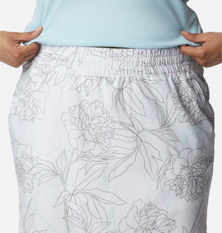 Jupe-short Alpine Chill Zero Femme - Grandes tailles, Color: White Leafy Lines Multi, image 4
