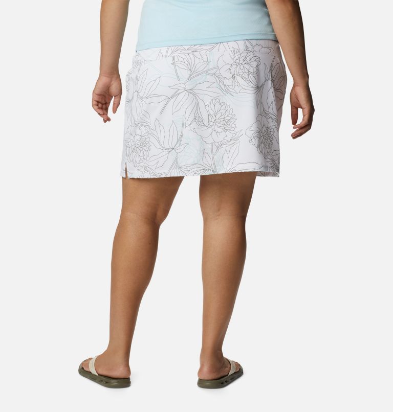 Jupe-short Alpine Chill Zero Femme - Grandes tailles, Color: White Leafy Lines Multi, image 2