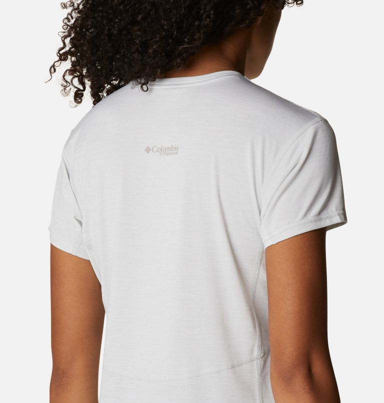 Thumbnail: Women's Titan Pass Graphic T-Shirt, Color: White, Nocturnal, image 5