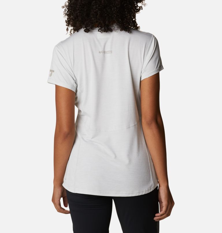 Women's Titan Pass Graphic T-Shirt, Color: White, Nocturnal, image 2
