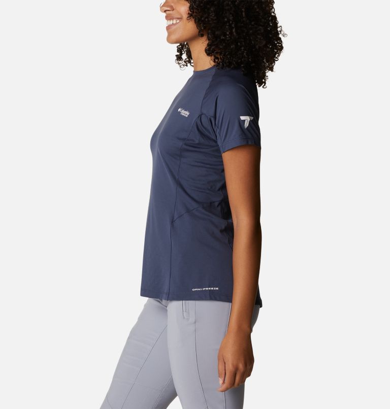 T-shirt à manches courtes Titan Pass Ice Femme, Color: Nocturnal, image 3