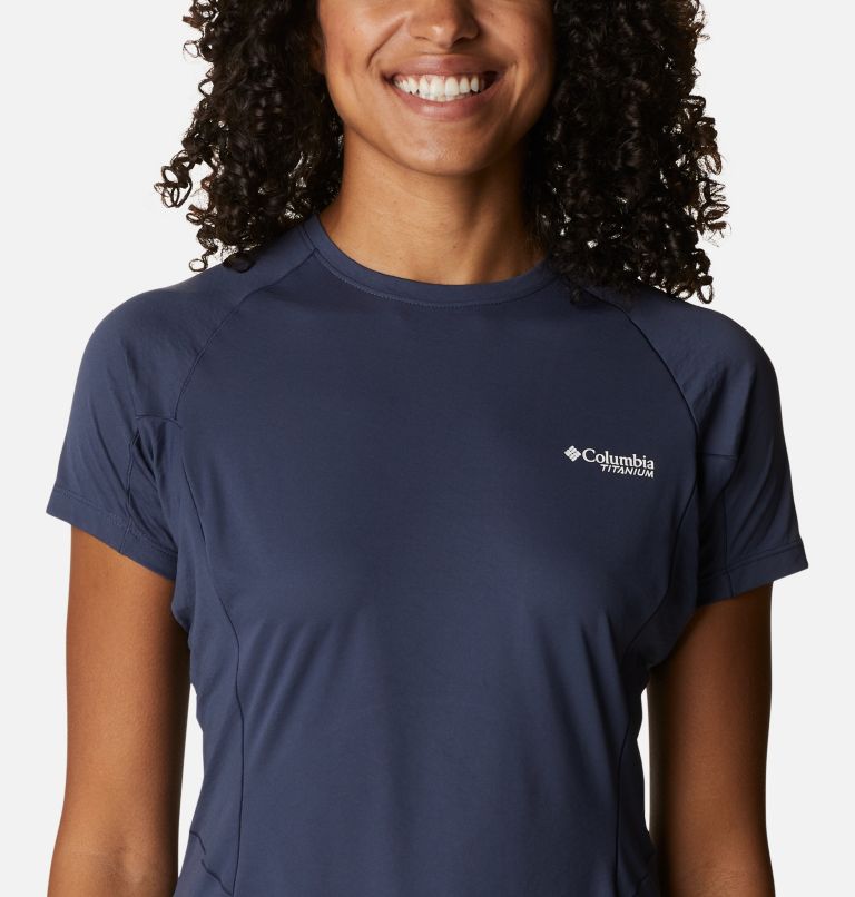 Thumbnail: T-shirt à manches courtes Titan Pass Ice Femme, Color: Nocturnal, image 4