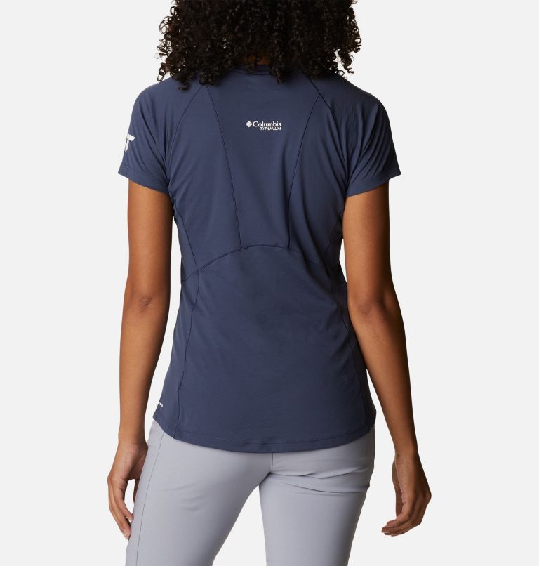 T-shirt à manches courtes Titan Pass Ice Femme, Color: Nocturnal, image 2