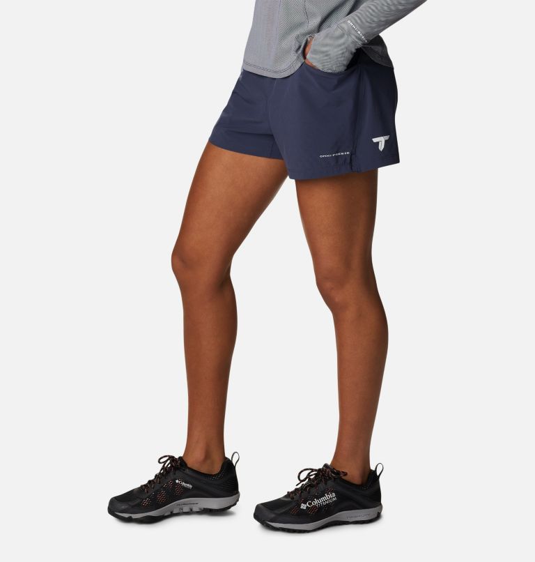 Thumbnail: Women's Titan Pass Lightweight Shorts 2.0, Color: Nocturnal, image 3