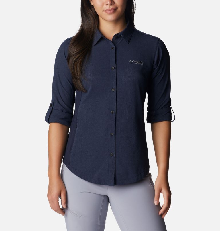 Camisa técnica Titan Pass Irico para mujer, Color: Dark Nocturnal, image 10