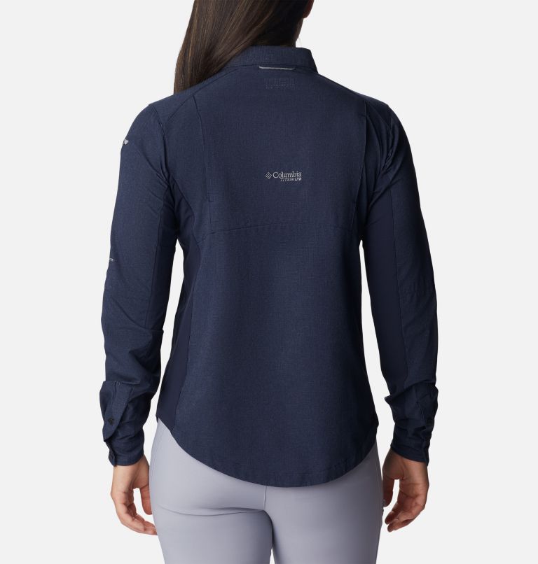 Camisa técnica Titan Pass Irico para mujer, Color: Dark Nocturnal, image 2
