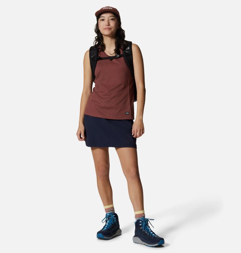 Women's Dynama Skort, Color: Dark Zinc, image 7