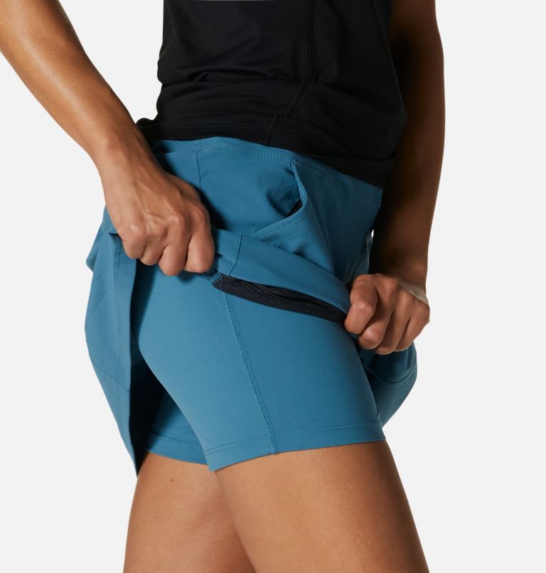 Jupe-short Dynama Femme, Color: Caspian, image 6