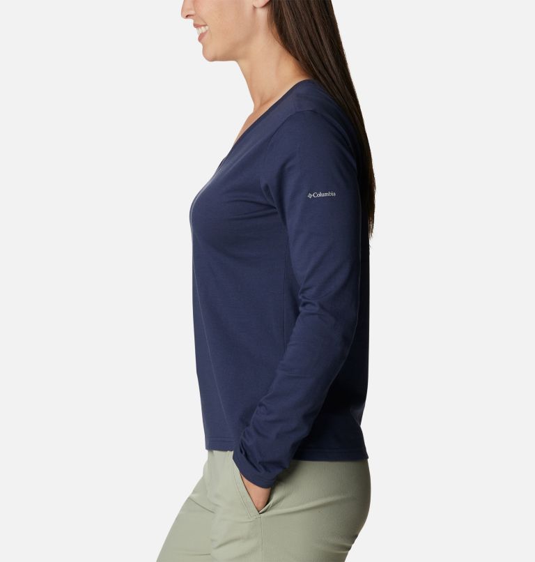 Thumbnail: Women's Sapphire Point Long Sleeve Shirt, Color: Nocturnal, image 3