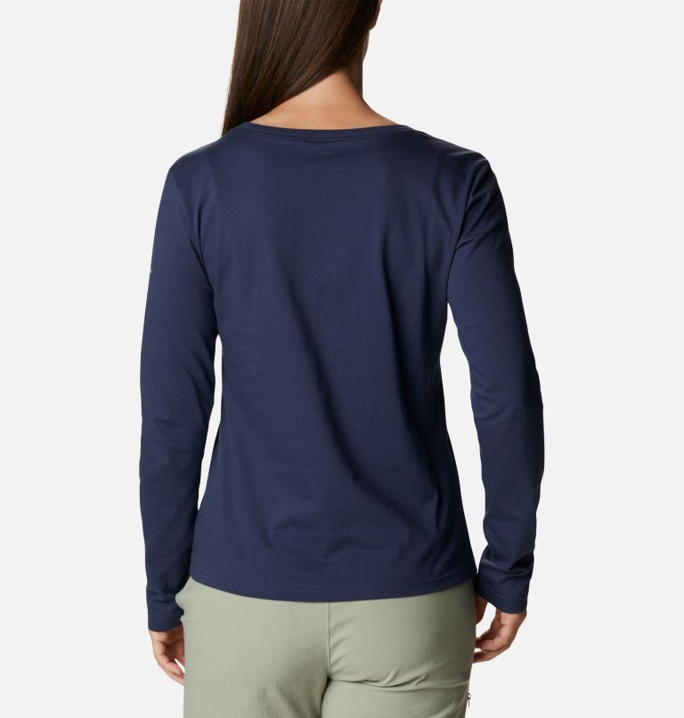 Thumbnail: Women's Sapphire Point Long Sleeve Shirt, Color: Nocturnal, image 2